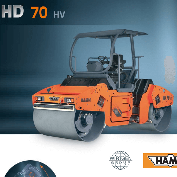 Hamm HD70 Specs Sheet